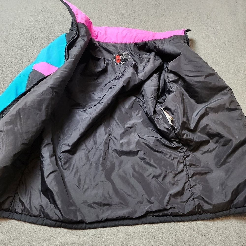Maywest 80's / 90's style women's winter jacket size 12 Made In Canada - Picture 8 of 14
